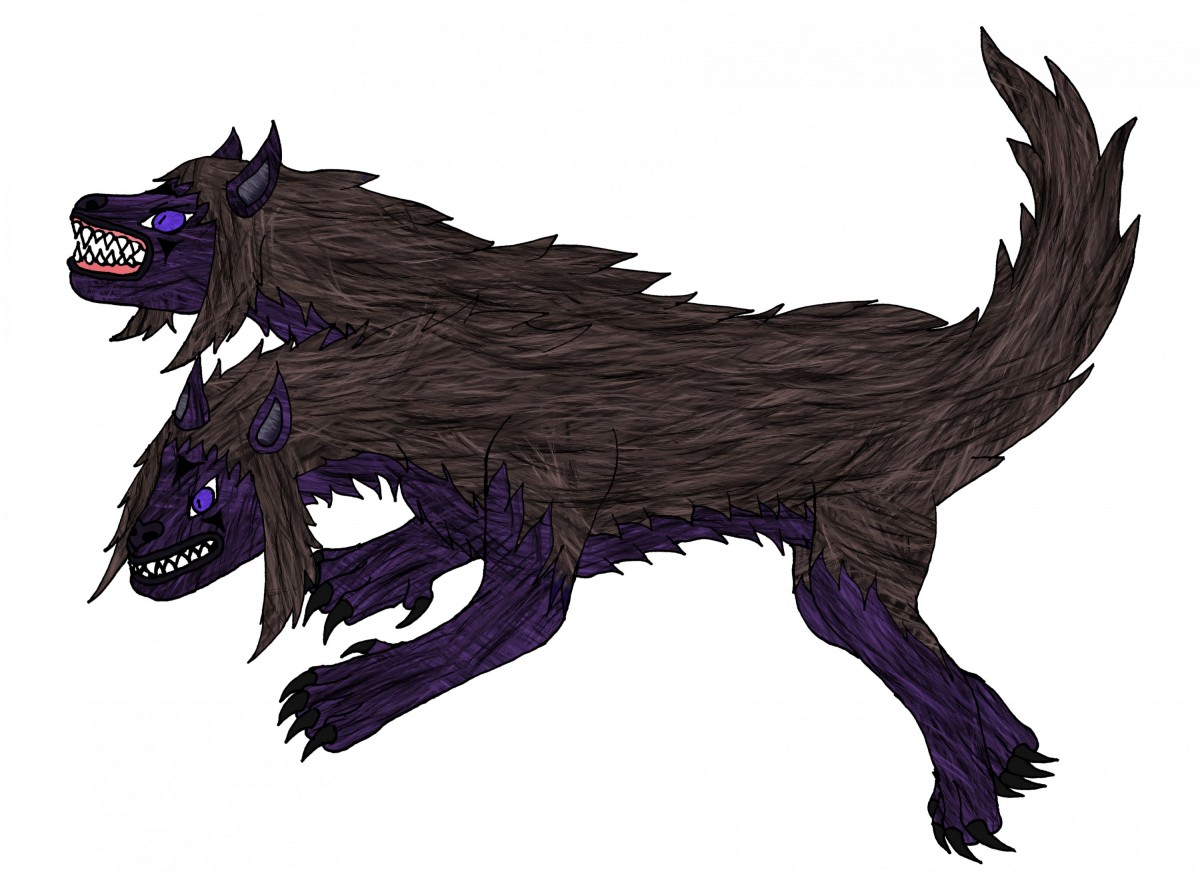 Sakuya Wolf-Tierform (2 Köpfig)