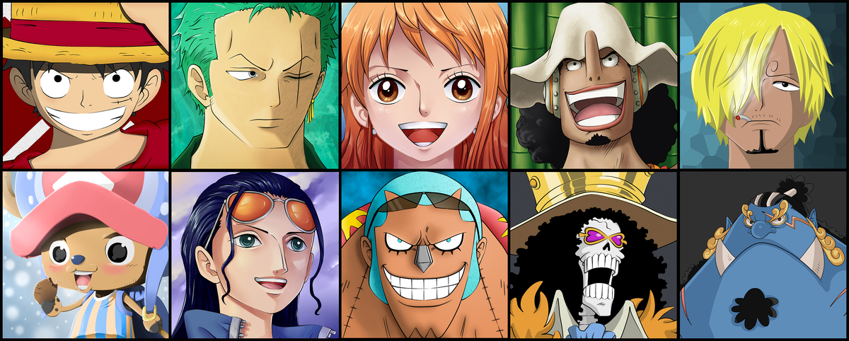 FanArt Projects: Strawhat Crew Collaboration