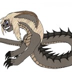 Stinger Naga-Tierform (schweif ist 2. Kopf)