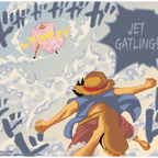 One Piece 745 - Jet Gatling ~~!!