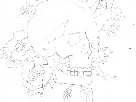 [Zeichnung] Roseskull