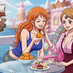 Nami und Pudding