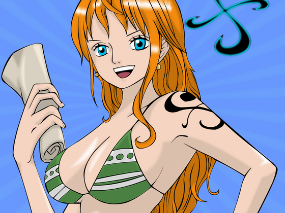 [Coloration] CC 2011 - Round 9 - Timeskip Nami (Ver.2)