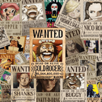 One Piece Wanted Poster Wallpaper