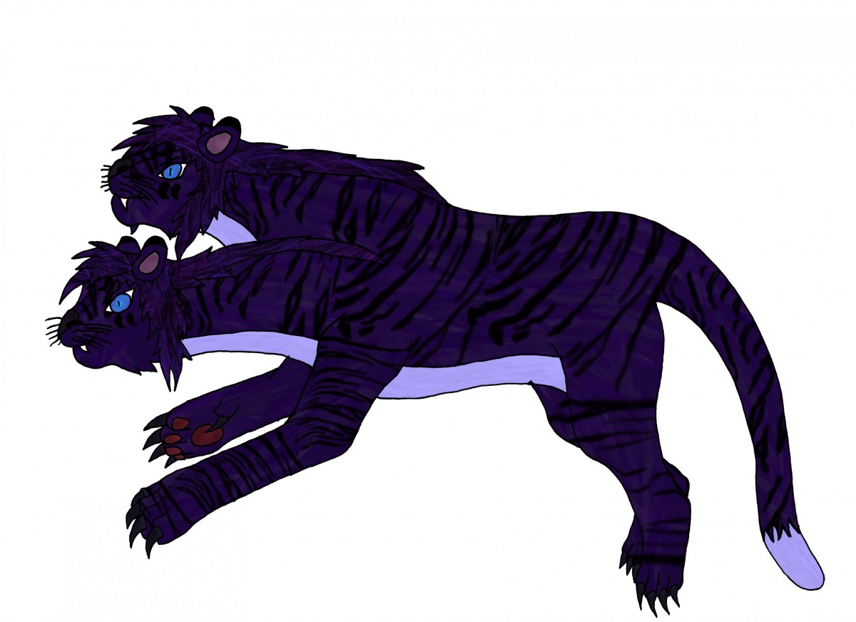 Ryuko Tiger-Tierform (2 Köpfig)