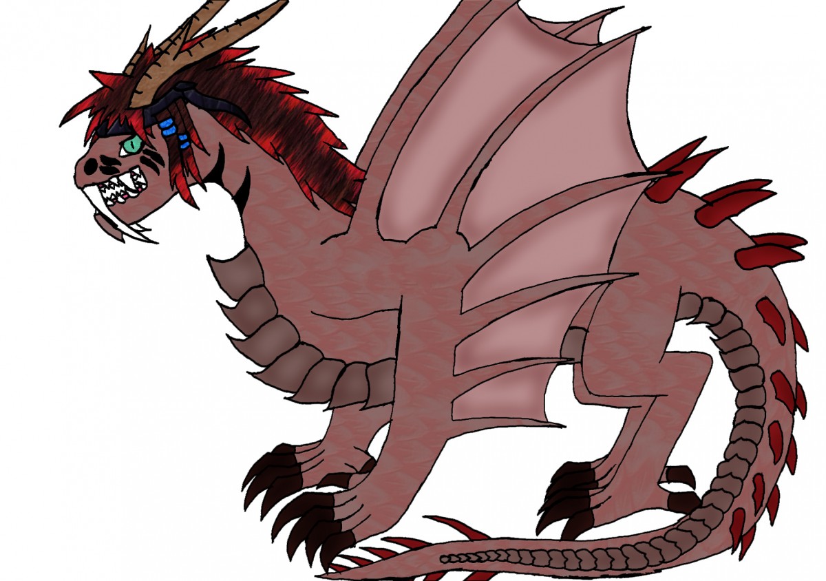 Makani Behemoth-Tierform (Drachenartig)