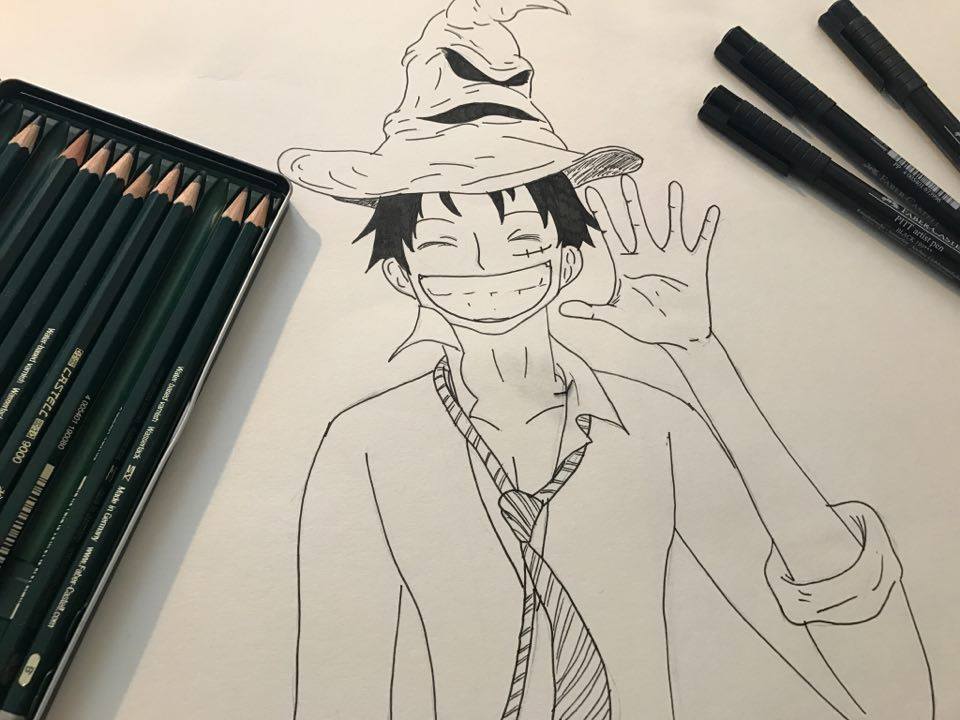 Welcome in Gryffindor, Luffy!