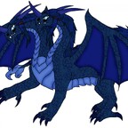 Kyōjin Drachen-Tierform (2 Köpfig und westlich)